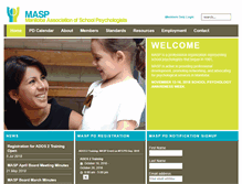 Tablet Screenshot of masp.mb.ca